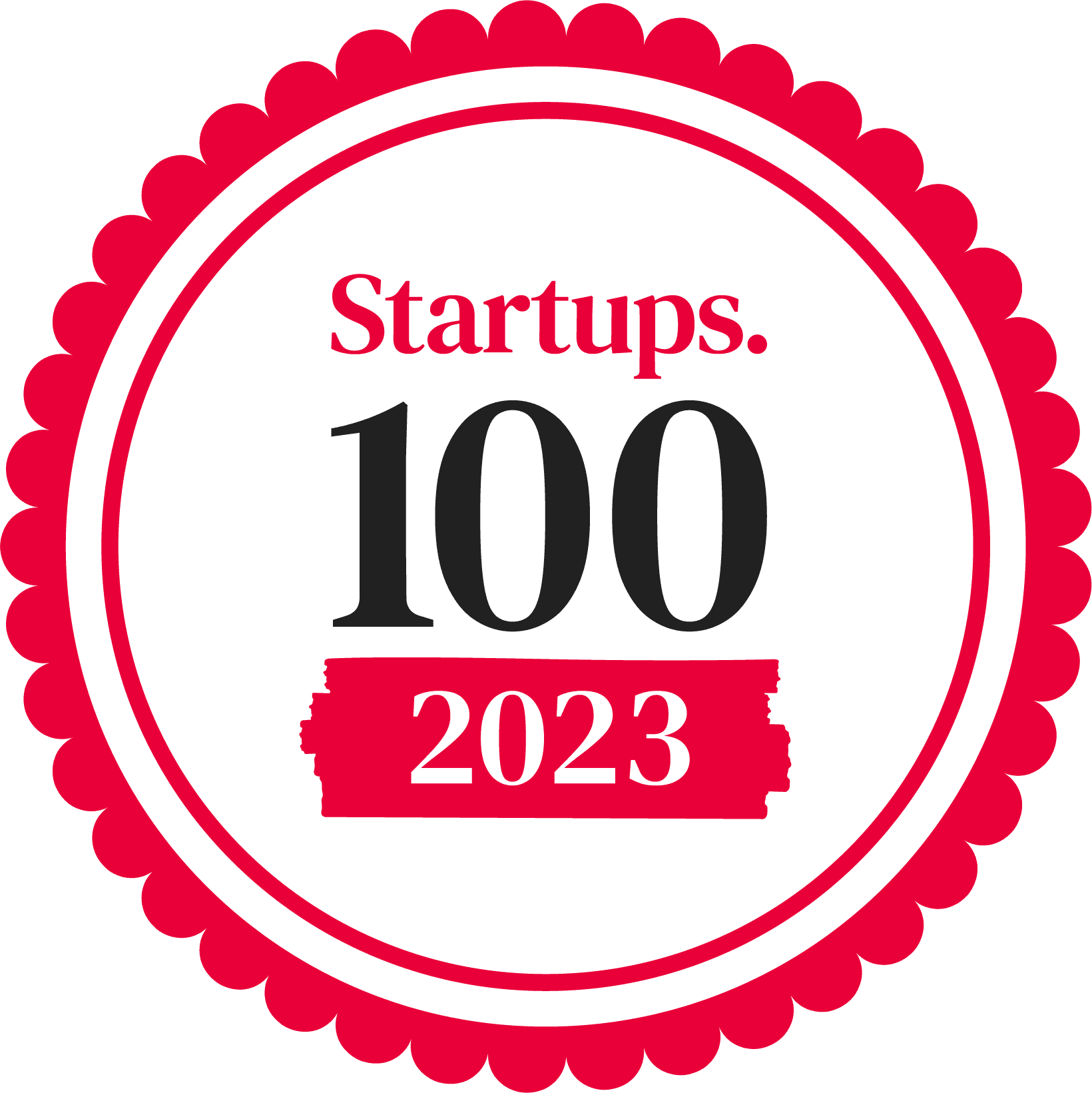 Startups 100 2023 winners- logo