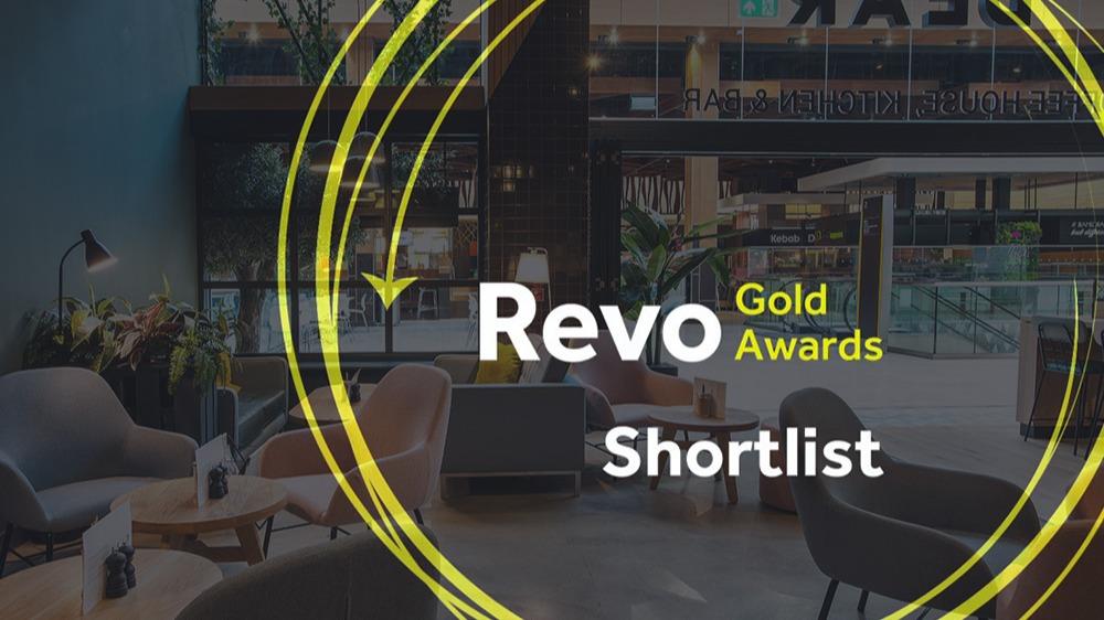 graphic of revo shortlist for gold awards